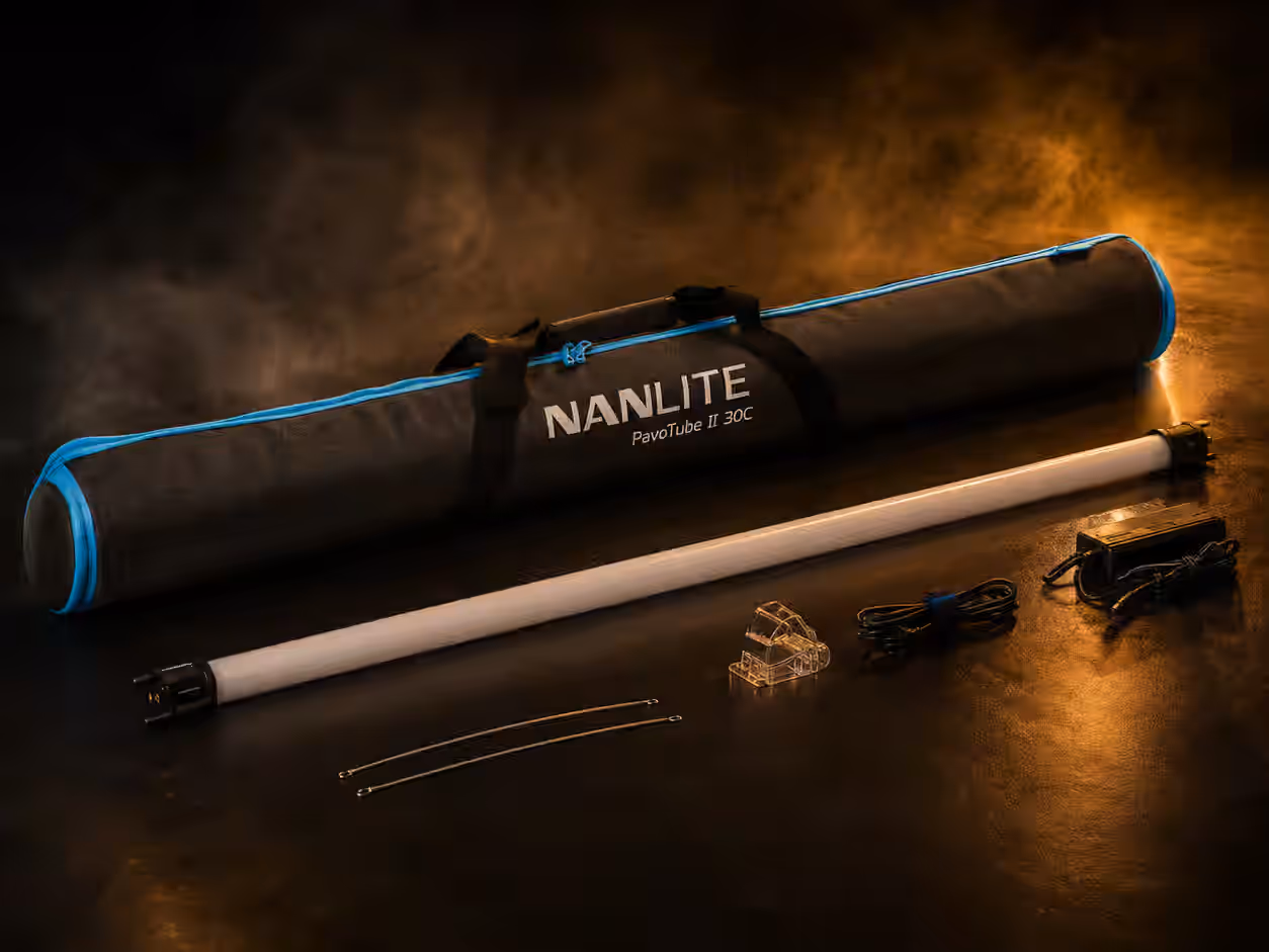 NANLITE PavoTube II 30C – RGB LED Tube Light - Image 1