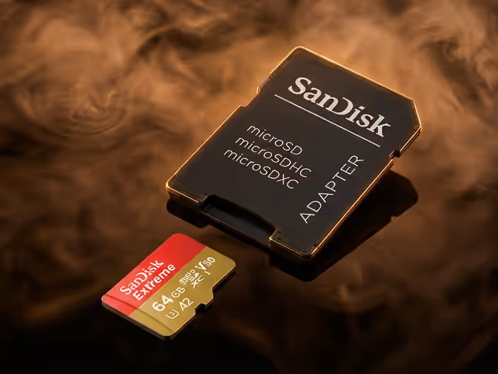 SanDisk MicroSD to SD Memory Card Adapter - Image 1