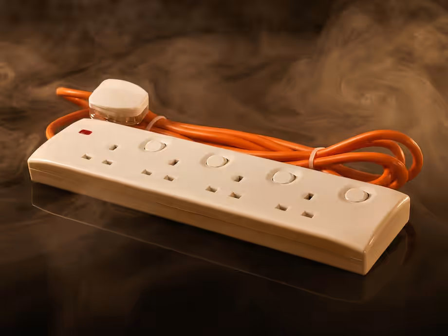 ORANGE Extension Cord - 3 Meter - Image 1