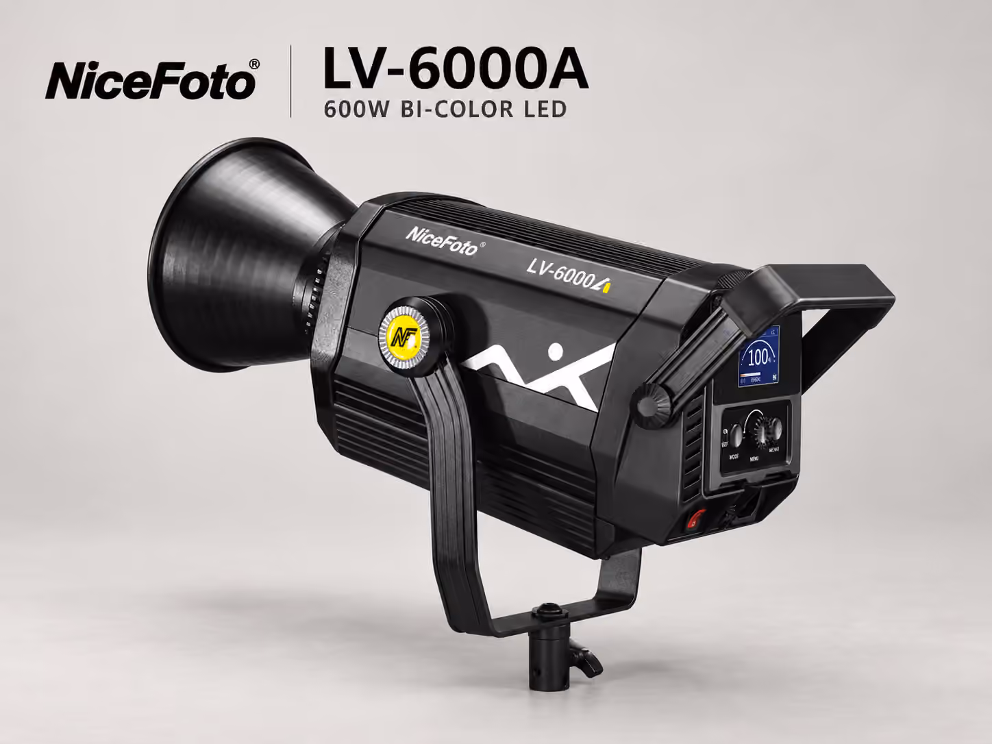 NiceFoto LED Video Light - LV6000A (600W COB) - Image 1