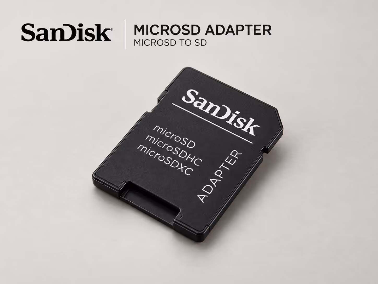 SanDisk MicroSD to SD Memory Card Adapter - Image 1