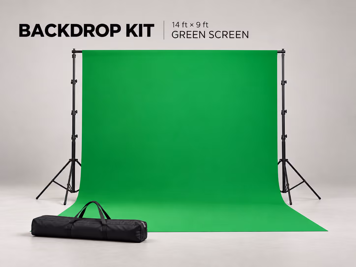 Backdrop Kit - 14ft x 9ft - Image 1