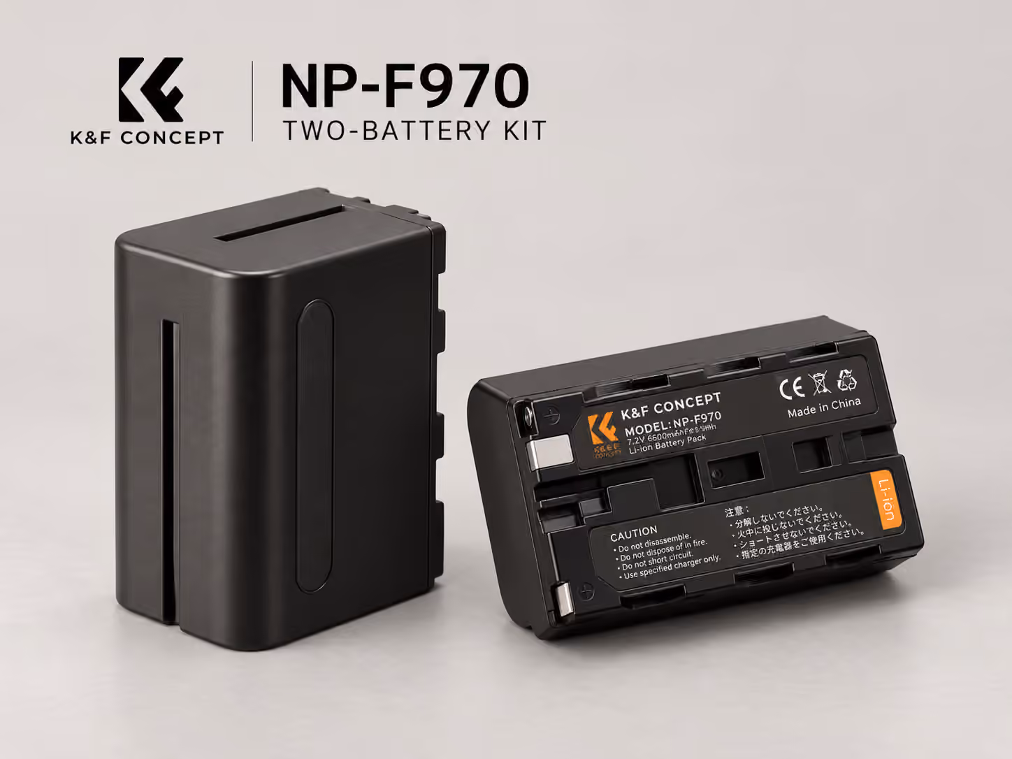 Sony NP-F970 Battery - K&F Concept