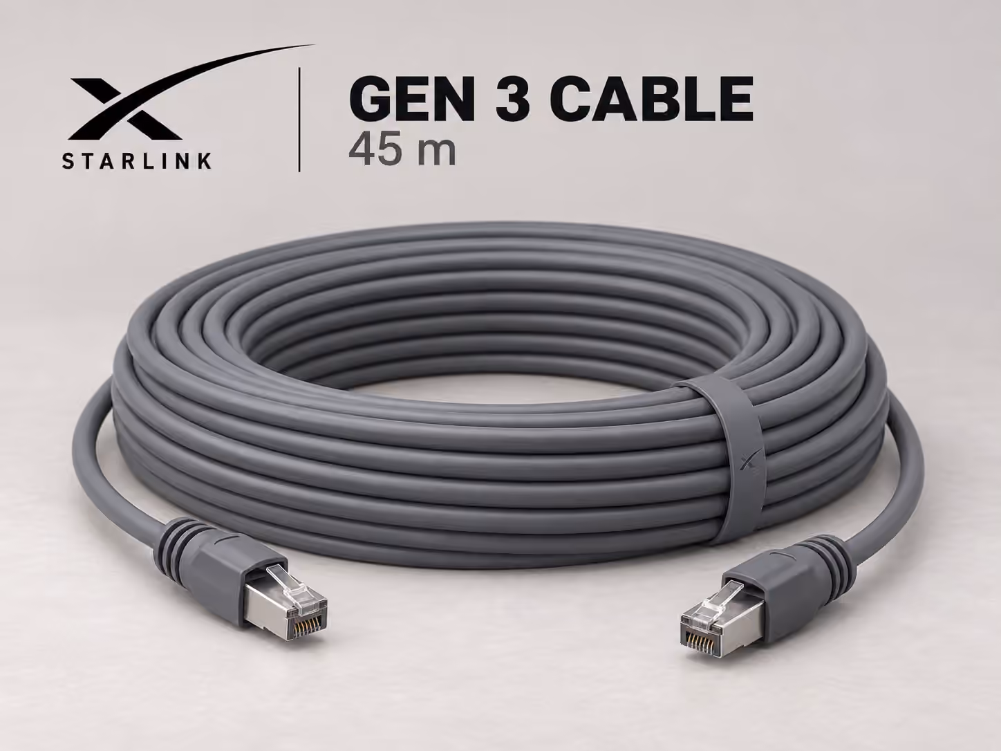 Starlink Gen 3 Ethernet Cable - 45M - Image 1