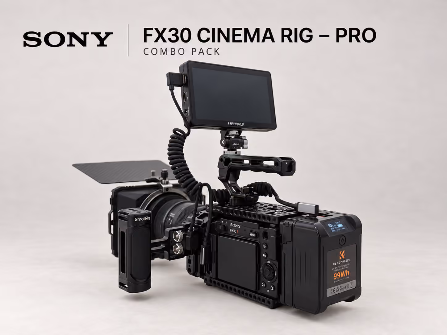 Sony FX30 Cinema Rig - Pro - Image 1